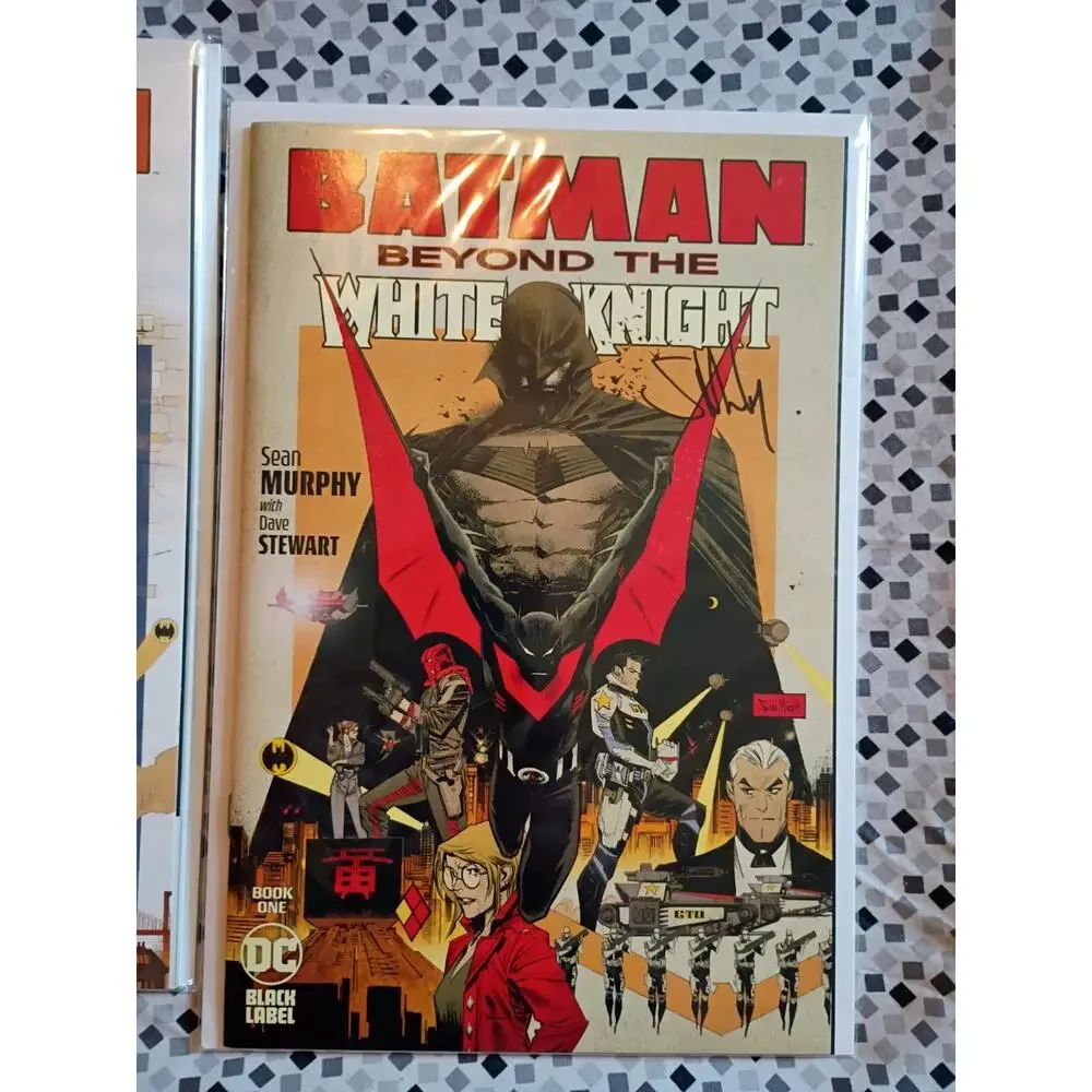 Batman Beyond The White Knight #1-2, #5 Sean Murphy DC Comics Book Signed #1 NM